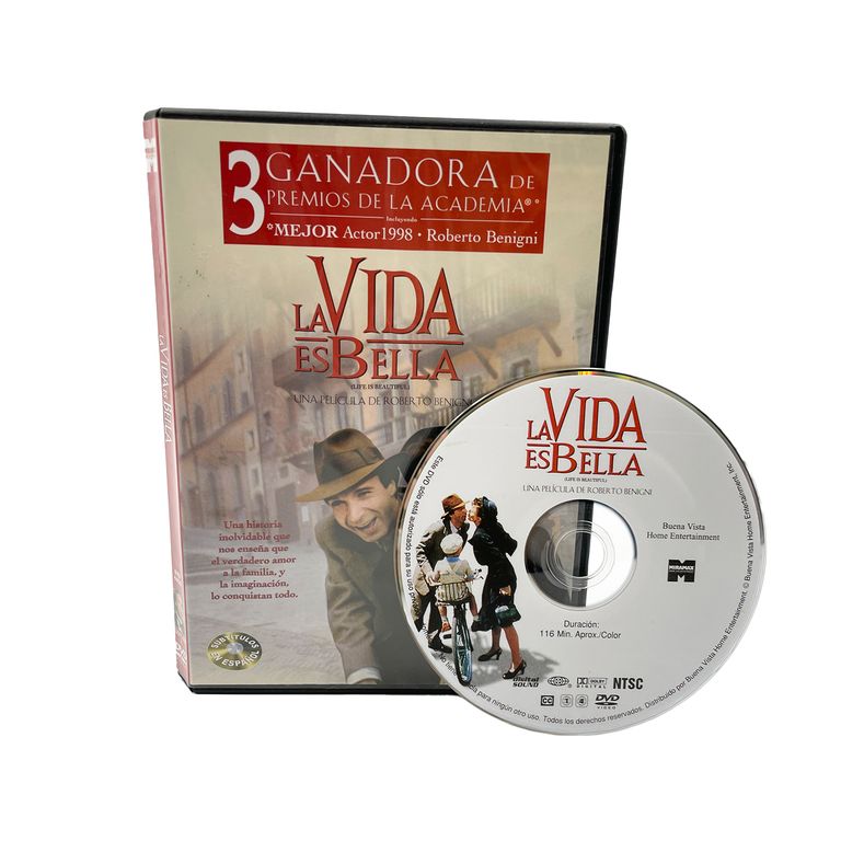 DVD original La vida es bella 1997