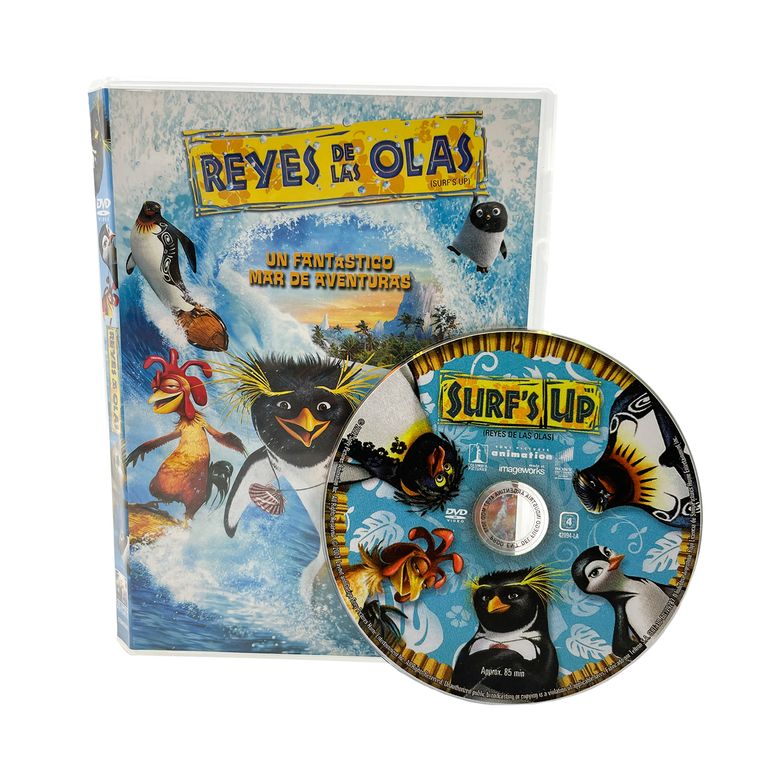 DVD original Reyes de las olas 2007