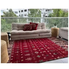 GENERICO - Alfombra Jacquard Rojo RAC-1 Multi 280x365cm