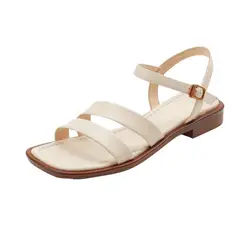 BLWOENS - Zapatos Sandalias de verano para Mujers - Blanco