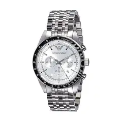 Emporio Armani - Reloj Sportivo Ar6073 Plateado