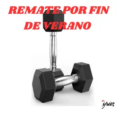 NO LOGO - Par De Mancuernas Hexagonales De 30KG