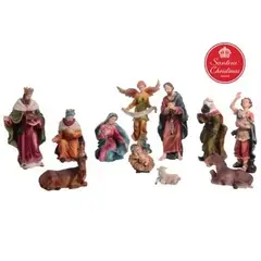 SANTINI - NACIMIENTO TRADICIONAL 11PZ 24CM - 10.012
