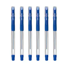UNI BALL - UNI Lakubo SG-100 Bolígrafo Tinta Seca Azul Pack x 6
