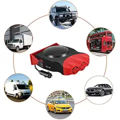 OEM - Ventilador para Vehiculos 12Voltios de Auto Carro 2 EN 1