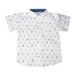 BEBELU - Camisa Nansú Santiago Manga Corta Para Niño Bebelú