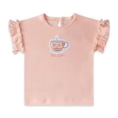 BEBELU - Polo Pima Aurora Manga Corta Para Niña Bebelú