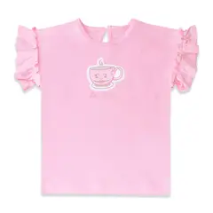 BEBELU - Polo Pima Aurora Manga Corta Para Niña Bebelú