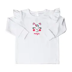 BEBELU - Polo Pima Mina Manga Larga Para Niña Bebelú