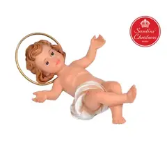 SANTINI - BEBE JESUS C/AUREOLA 11CM - 22.27 (026-490291)