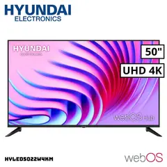HYUNDAI - Televisor 50 Smart TV WEBOS HUB 4K UHD LED - HYLED5022W4KM