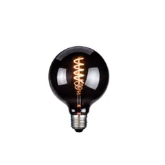 CEMLIGHTING - FOCO GLOBO HUMO FILAMENTO ESPIRAL 4W MEDIANO