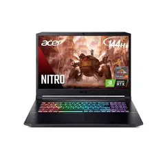 NITRO 5 AN517-41R71L AMD RYZEN 7 5800H 8GB 512SSD 6GB VIDEO RTX 3060 17.3" FHD WIN
