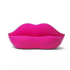 DMUEBLES - DM SOFA KISS 3 ASIENTOS ULTRACUERO - FUCSIA