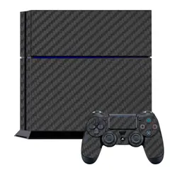 GENERICO - Skin Adhesivo Fibra de Carbono Plomo para Ps4 Fat