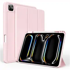 GENERICO - Funda Smart Case para iPad Pro 13 M4 (2024) - Rosado