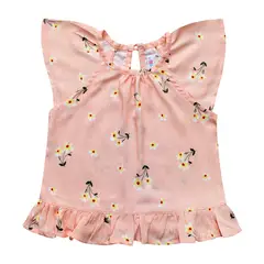 BEBELU - Blusa Lino Dana Sin Manga Para Niña Bebelú