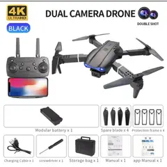 GENERICO - Mini Dron Portátil E99 PRO doble camara