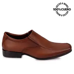 VIALE - Zapato Mocasín Vestir ALFREDO-012 Toffe Homme Cuero