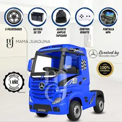 MERCEDES BENZ - CAMION A BATERÍA «ACTROS 4X4» Blue