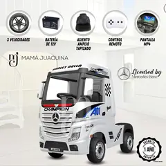 MERCEDES BENZ - CAMION A BATERÍA «ACTROS 4X4» White