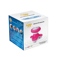GENERICO - Mini electric massager XF-69 Masajeador Color Azulino