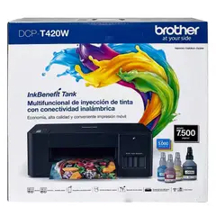 BROTHER - Impresora DCP-T420W Sistema Continuo