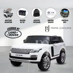 LAND ROVER - Carro a Batería «LAND ROVER HSE» Licenciado White