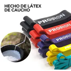 PROIRON - Bandas de Resistencia Full Body Power Bands - Light Amarillo