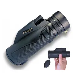 SANC - Monocular Telescopio 10x42 SANCI Alcanza 1000m Compacto y Resistente