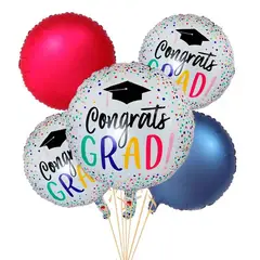 GENERICO - GRADUACIÖN- Globos Kit de 5 pzas