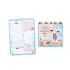 INGENIAL - Pack Llami dreamy Organizador mensual + planner diario