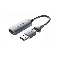 VENTION - Usb Tarjeta Video Hdmi Full Hd Capturador Original 1080P 60hz
