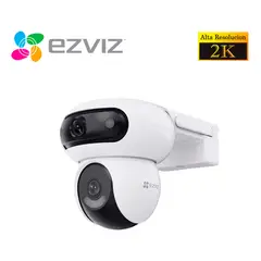 EZVIZ - Cámara H90 Dual 4MP + 4MP Binocular WiFi Gira 360 Exterior