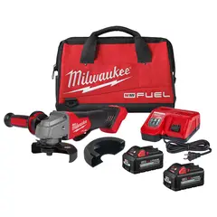 MILWAUKEE - ESMERIL ANGULAR 5 M18 FUEL CON SISTEMA HOMBRE MUERTO 2880-22