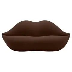 DMUEBLES - DM SOFA KISS 3 ASIENTOS TELA - CHOCOLATE