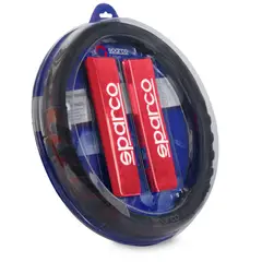 SPARCO - Kit Forro De Timón y Protector De Cinturón