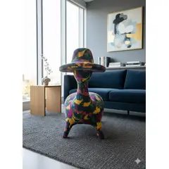 MIN CITY HOME - Silla Decorativa Moderna Con Diseño De Animal Pato