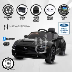 FORD - Auto a Batería «MUSTAG II » Licenciado Black