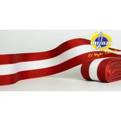 GENERICO - PACK 3 Cinta bicolor peruana 40mm (pza x10 mts)