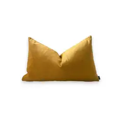 MAP DESIGN HOME - Funda De Cojin Mostaza 50 x 30 cm