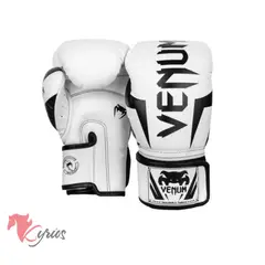 VENUM - Guantes De Box De 6onz Blanco Con Negro