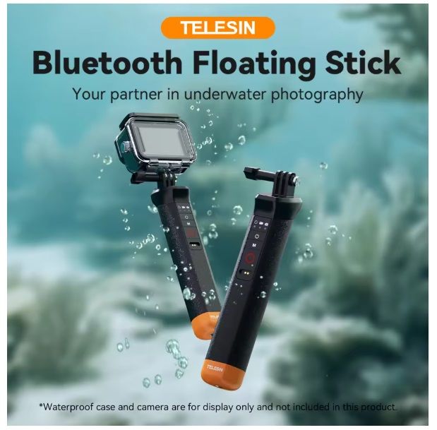 Mango Flotante con Bluetooth para GoPro Hero 13 a Hero 8