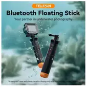 TELESIN - Mango Flotante con Bluetooth para GoPro Hero 13 a Hero 8