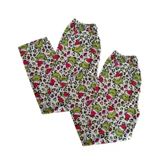 GENERICO - Pack x2 Pantalones Navidad Grinchprint