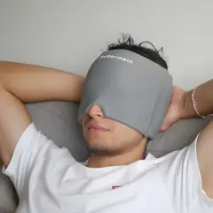 CUENTA OVEJAS - Gorro de Gel Terapéutico Relajante Anti-Migraña - GRIS