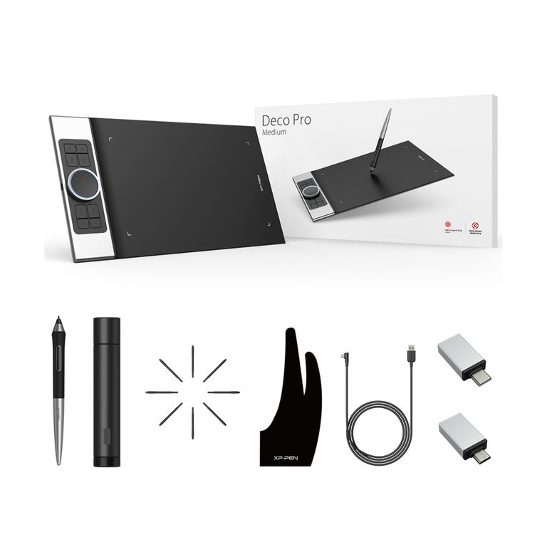 Tableta Grafica XP-Pen Deco Pro Medium 11 x 6 Pulgadas