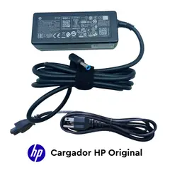 HP - Cargador de Laptop Original 45W Punta Azul 19,5 V 2,31A - 45W