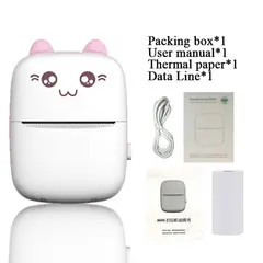 OEM - MINI Impresora Portátil Térmico 58mm Android IOS conexión Bluetooth