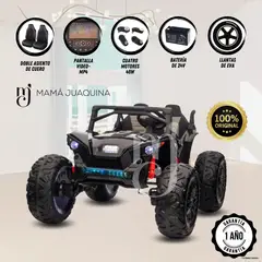 MERCEDES BENZ - Carro a Batería 4x4 «UTV RALLY BUGGY» Licenciado Black